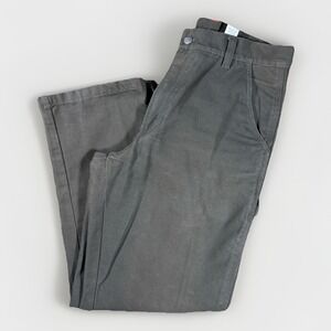 Craftsman Work Pants Mens 32x30 Gray Cotton Canvas Straight Leg Utility